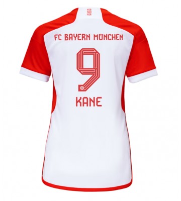 Maillot de foot Bayern Munich Harry Kane #9 Domicile Femmes 2023-24 Manches Courte